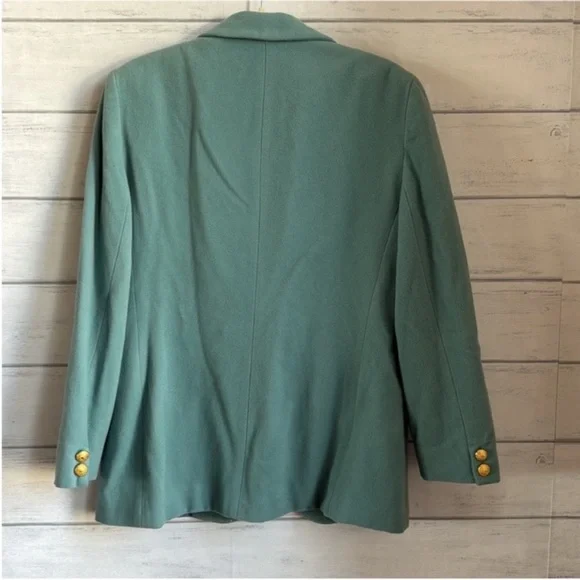 Vintage Saks Fifth Avenue Cashmere /Wool Blazer Coat - Picture 3 of 7